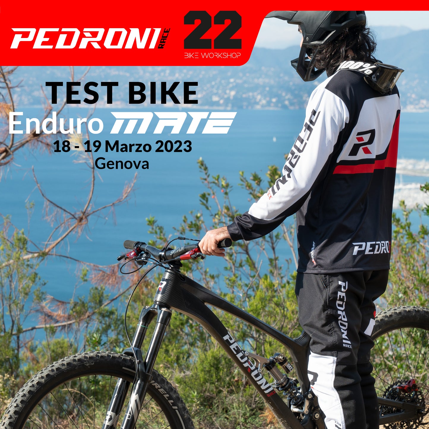 Partecipa al Bike Test dell'Enduro Mate a Genova 18-19 Marzo 2023